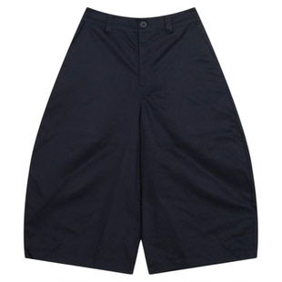 BUCH WEAR休闲裤女2025冬季新款小众设计宽松阔腿棉质裤子621248