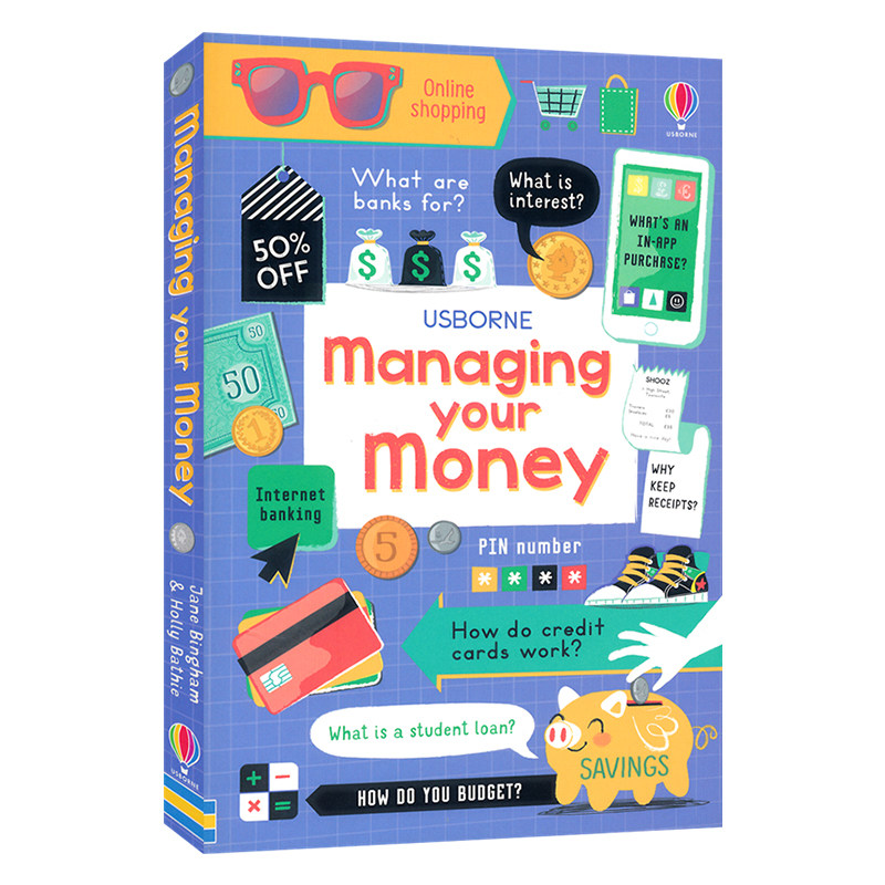 Usborne Managing Your Money Life Skills 青少年儿童理财指南 9-12岁中学生课外百科读物 财商培养 英文原版进口图书