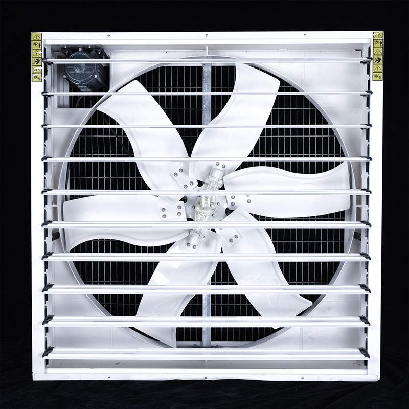 玻璃钢推拉式1380风机工业大功率强力排风扇养殖场通风散热风扇