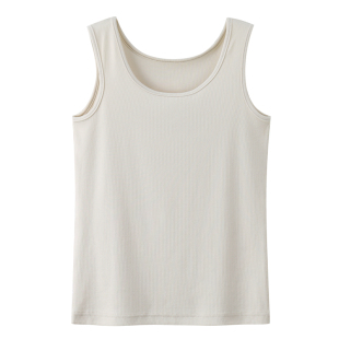 大码U领吊带背心女夏季胖mm200斤宽松显瘦遮副乳内搭无袖打底上衣