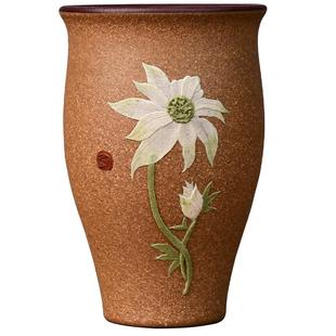 正品宜兴原矿紫砂杯全纯手工功夫茶具主人杯小号女士个人专用茶杯