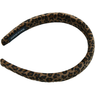 韩国复古豹纹发箍女高颅顶压发头箍2026新款高级感外出百搭发卡