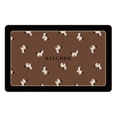 YKMORE厨房地垫防滑防油免洗地毯