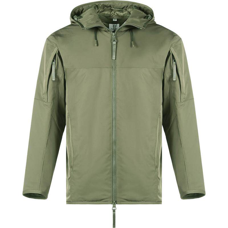 BURBERRY博柏利男款连帽棉服夹克