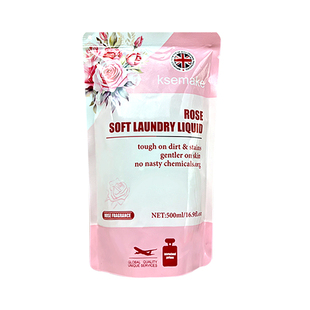 克丝漫柔顺清洁二合一深层去污去渍留香持久柔净天然配方洗衣液