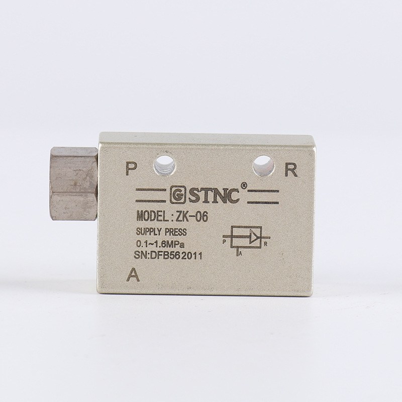 【STNC索诺天工】气动真空发生器ZK-06/08/10 吸排气阀负压发生器