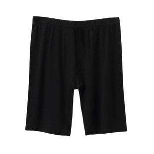 夏季女士大码薄款中长五分打底裤保险裤 防走光加长5分纯棉安全裤