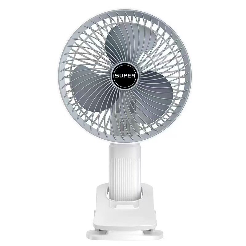 USB充电静音挂墙手持两用风扇