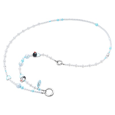 CASEBANGx pingu联名去哪鹅系列斜跨手机背带挂链适用于全系列手机长挂绳配件