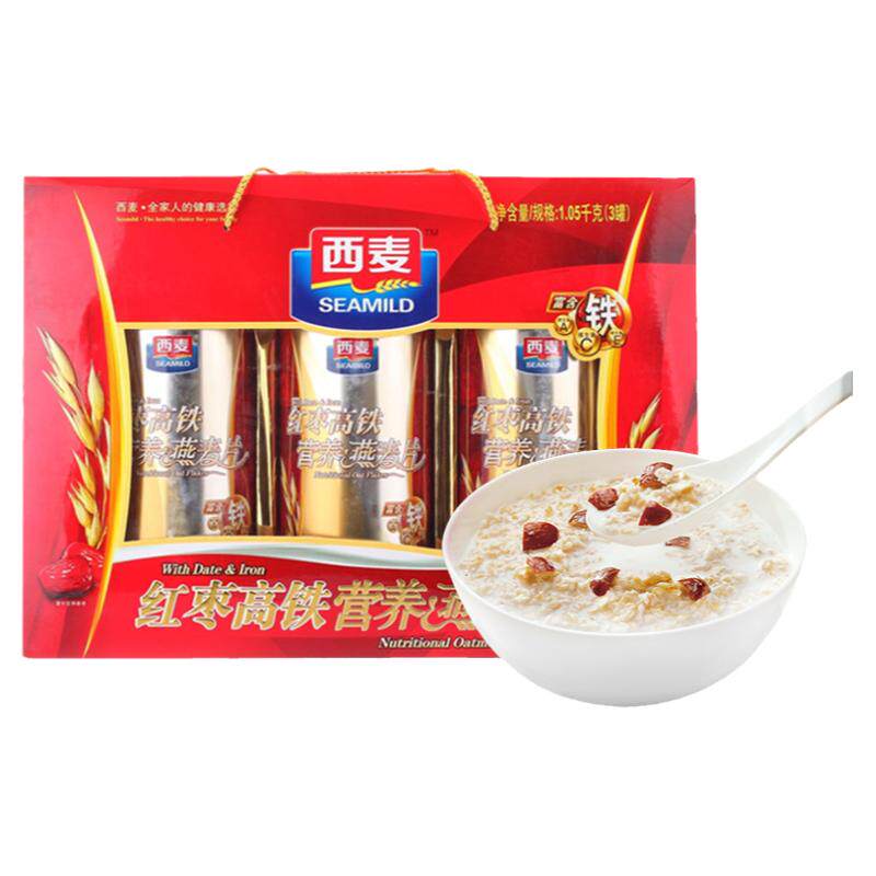 西麦燕麦片即食谷物代餐早餐膳食