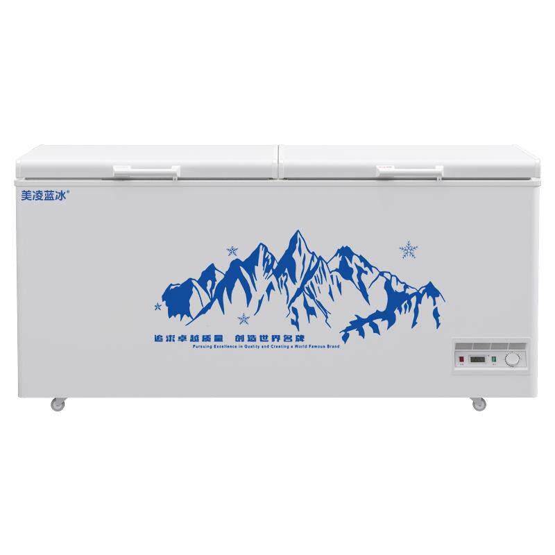 美凌蓝冰家商两用冷藏冷冻冰箱柜