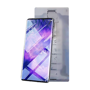适用oppofindx6pro手机膜opporeno9陶瓷膜全屏findx5新款无尘仓秒贴全包十曲面屏3非钢化膜+reno4保护贴膜2