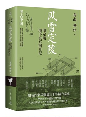 现货正版 风雪定陵 明定陵地下玄宫洞开记 岳南 杨仕 展现明定陵发掘过程的纪实文学书 中国考古 大明王朝 中国通史历史类书籍