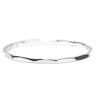 925纯银切面1mm尾戒指环女 闺蜜小指关节戒指细 原创手工简约定制