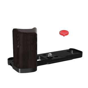 适用于富士X-100 VI相机L型手柄木质手持手握x100vi金属指柄手柄热靴盖拇指手柄微单拍照辅助器L快装板配件