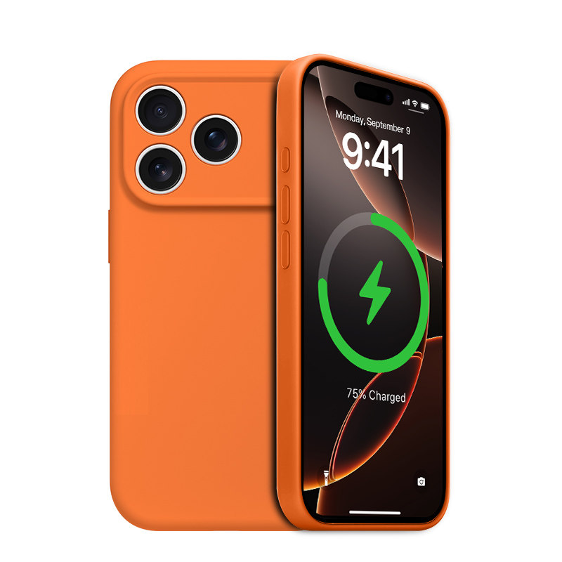 QPB新款适用苹果17ProMax手机壳液态硅胶iPhone16pro保护套装壳动画Magsafe磁吸15镜头全包plu