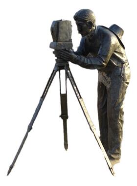 公园步行街小区景观人物雕塑定制