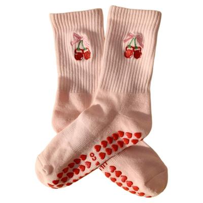 Pilates袜薄款中筒防滑瑜伽袜