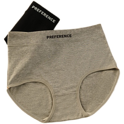 雅鹿女士高腰收腹纯棉内裤