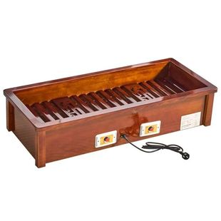 浏河永旺实木电暖脚器高温断电烤火炉烤火箱暗火安全节能烤脚炉子