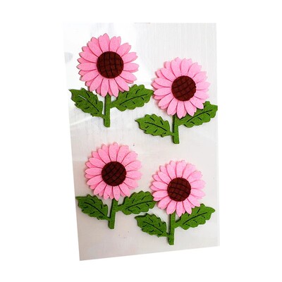 向日葵贴纸儿童成长册装饰贴