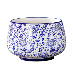 青花瓷中国风陶瓷花盆新中式高档室内家用轻奢高级感蝴蝶兰专用盆