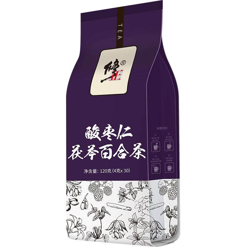 修正酸枣仁茯苓百合茶助养生质量差眠睡眠膏丸晚安官方旗舰店正品