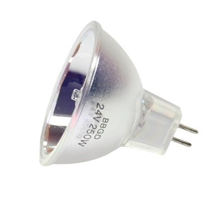 16毫米老电影机配件 老放映机一体溴钨灯灯泡24V250W卤钨灯 长腿