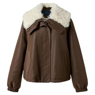 【90白鹅绒】三彩2025冬季新款短款鹅绒服压胶直充羽绒服M