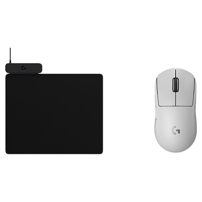 【无线充电续航套装】罗技GPW2金刚无线鼠标PowerPlay2充电鼠标垫