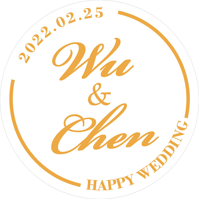 半月形花车主婚车透明亚克力板婚礼车头装饰名字牌实物定制小红书