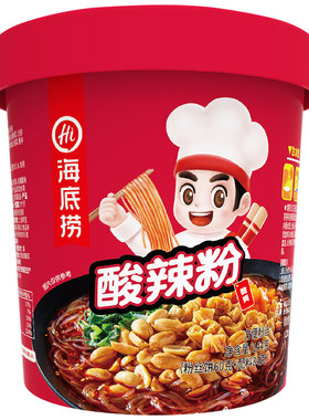 海底捞酸辣粉麻辣粉丝冲泡泡面