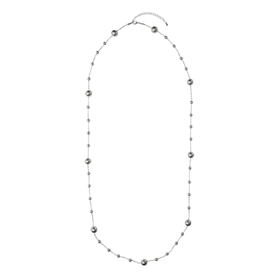 双层叠戴满天星珍珠项链女2025新款精致高级感长款毛衣链日常百搭