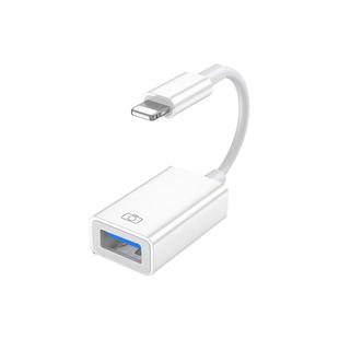 OTG转接头适用iPhone苹果手机U盘转换器lightning转usb3.0转换头iPad平板外接相机优盘typec接口读卡器连接线