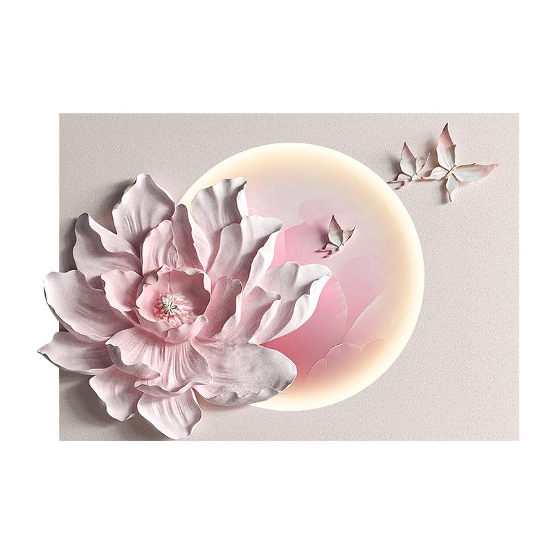 电表箱装饰画现代简约浮雕电箱轻奢客厅遮挡箱壁画电闸盒创意挂画