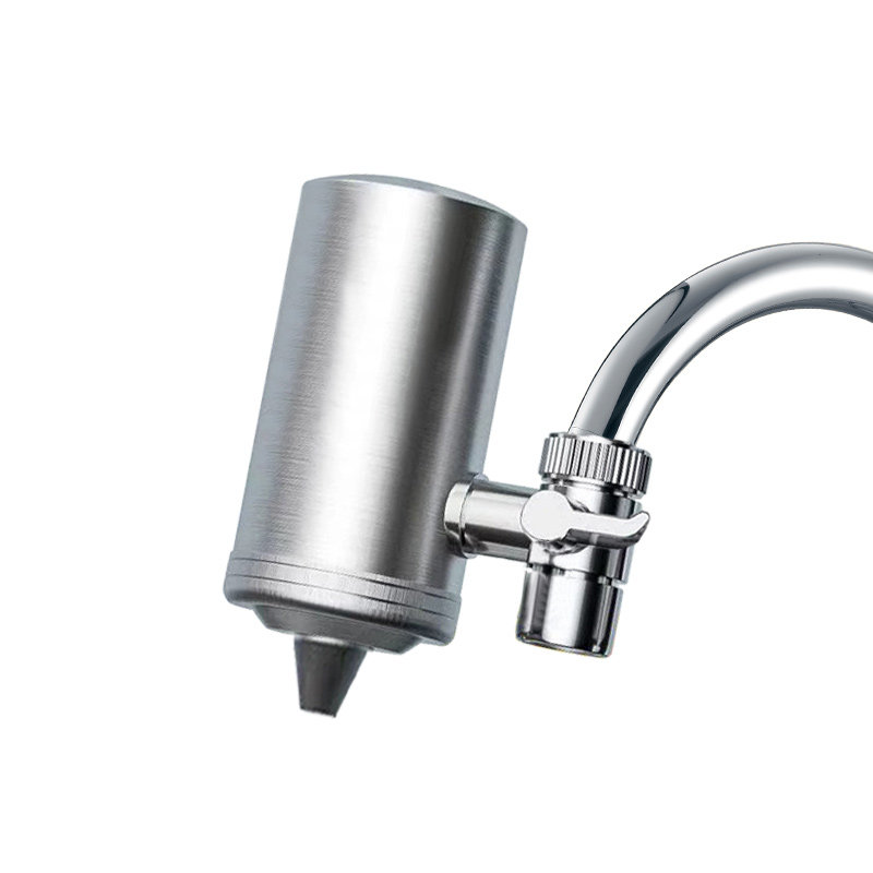 净水器不锈钢龙头过滤器家用厨房滤水器去水垢直饮净化前置滤水机