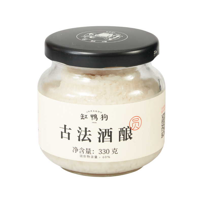 缸鸭狗宁波古法酒酿330g*2罐自制手工桂花酿无添加封装发酵糖桂花
