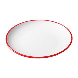 密胺餐具圆形酒店宴席盘子商用饭店餐饮专用盘火锅店自助菜盘圆盘