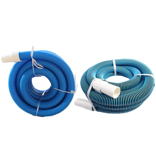 游泳池吸污管15米30米AB双层加厚2寸吸污机软管水管自浮排污管