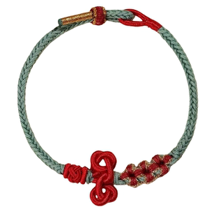 宫选晶品 文昌结小红绳编织手绳男女手链女生编织绳一鸣惊人