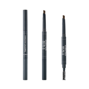 小本家 The Saem/得鲜双头砍刀眉笔 防水防汗一字眉 不脱妆
