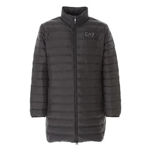 Armani/阿玛尼EA7 男士冬季保暖长款连帽外套羽绒服6RPK12 PN5ZZ