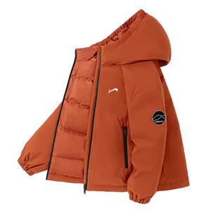 贵人鸟童装儿童羽绒服冬季短款男童90白鸭绒外套男孩保暖加厚冬装