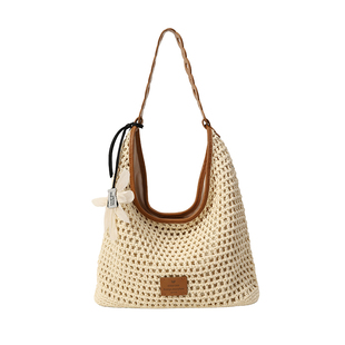 南风Chio2nd 浪花泡沫托特包包女秋冬慵懒风编织腋下包手提单肩包