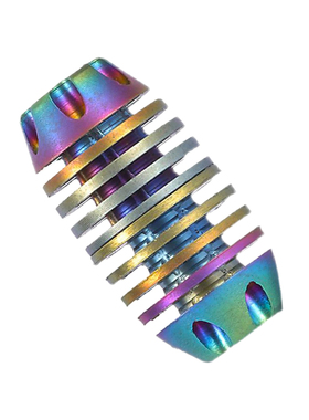 香港MG钛合金情侣手链挂饰刀坠礼