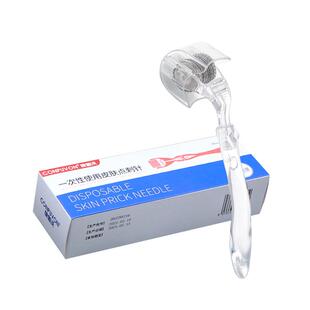 医用无菌滚针微针滚轮美容脸部械字号皮肤痘印坑头皮生发导入mts