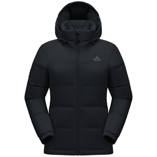 伯希和户外800蓬鹅绒羽绒服女2025新冬季抗寒保暖连帽防风羽绒衣