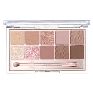 安宥真同款！韩国珂莱欧clio12色眼影盘Olive young限量装闪亮片