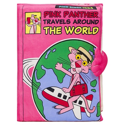 漫画书抱枕靠垫可爱粉红豹AFGH