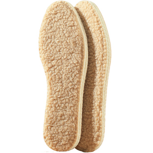 羊羔绒鞋垫冬季保暖女新款冬加绒加厚软底舒适毛绒男羊毛棉鞋垫